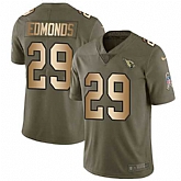 Nike Cardinals 29 Chase Edmonds Olive Gold Salute To Service Limited Jersey (1) Dzhi,baseball caps,new era cap wholesale,wholesale hats